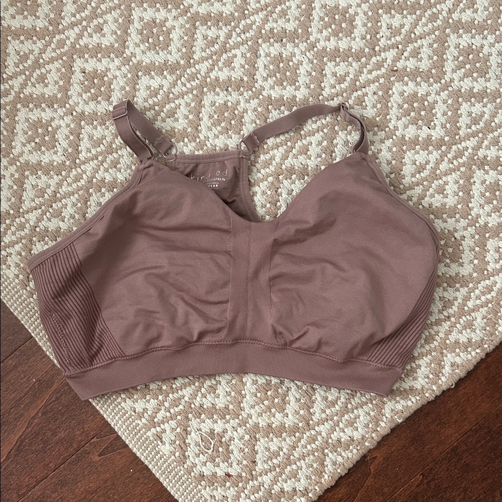 Kindred Bravely Sublime Hands-Free Pumping and Nursing in Mauve Purple